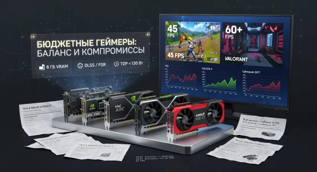 Самая дешевая видеокарта 2026: что можно купить за минимальный бюджет — практические тесты и реальный опыт пользователей
